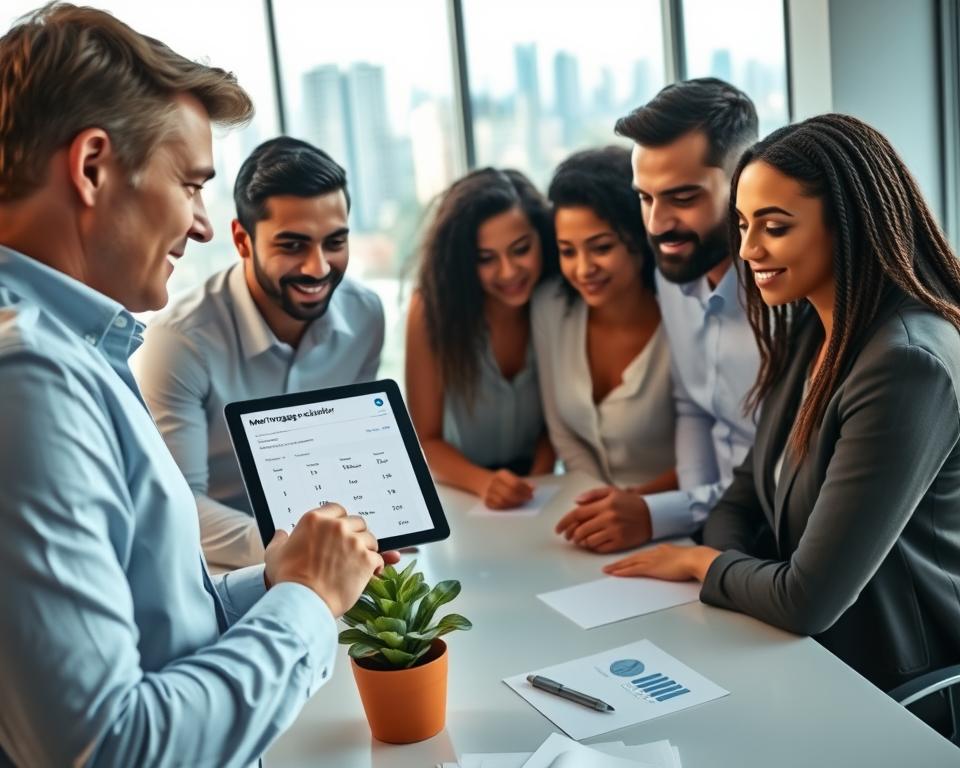 Facilitating real estate agents with a quick mortgage calculator for clients