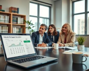 Helping homeowners assess refinancing options with a mortgage calculator