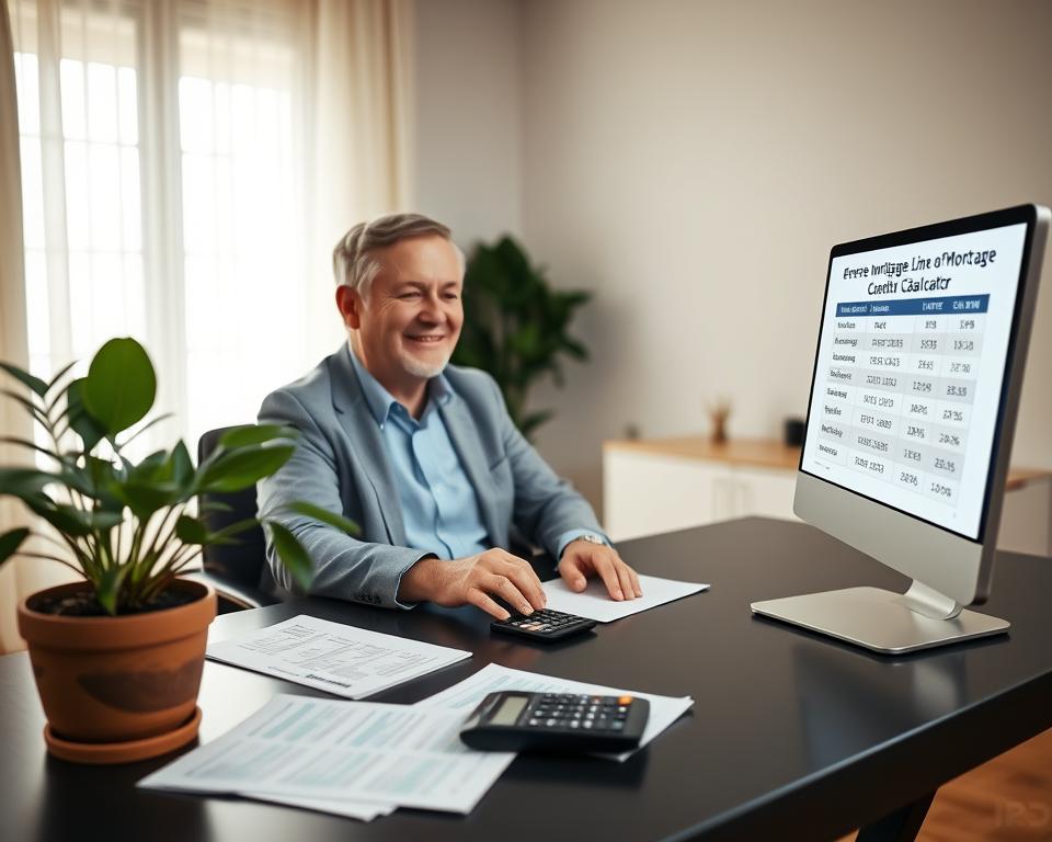 reverse mortgage line of credit