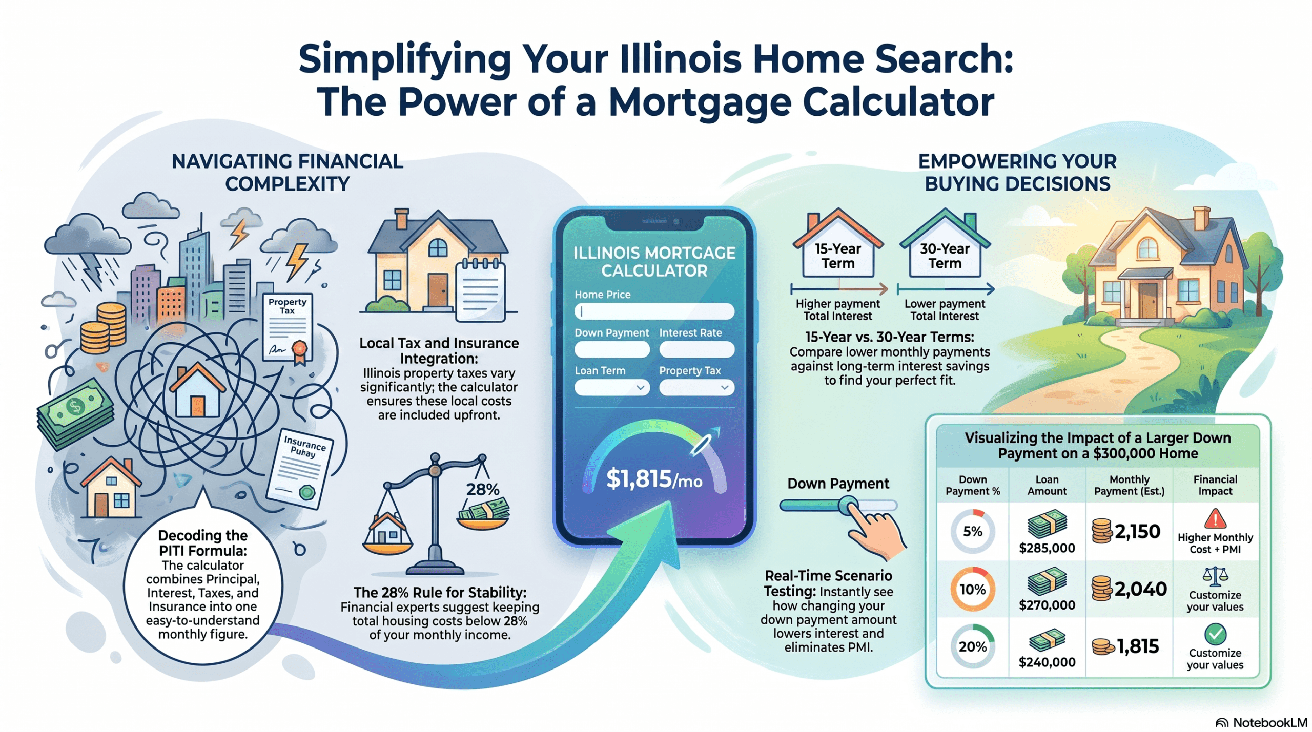 Illinois Mortgage Calculator: Calculate Your Monthly Home Payment