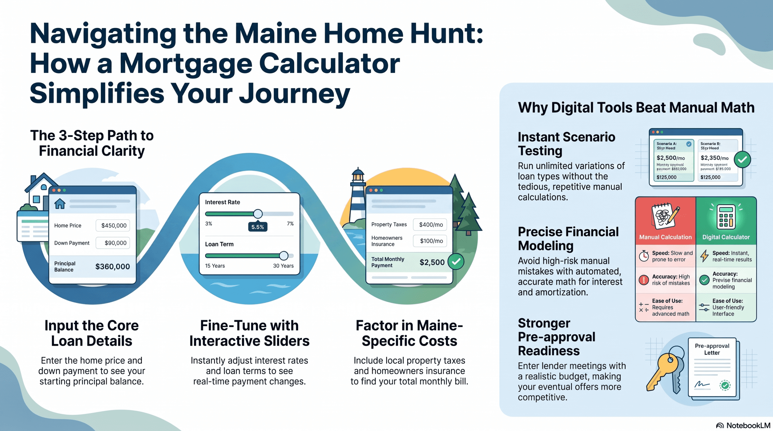 Can You Afford Your Dream Home in Maine? | Maine Mortgage Calculator Guide