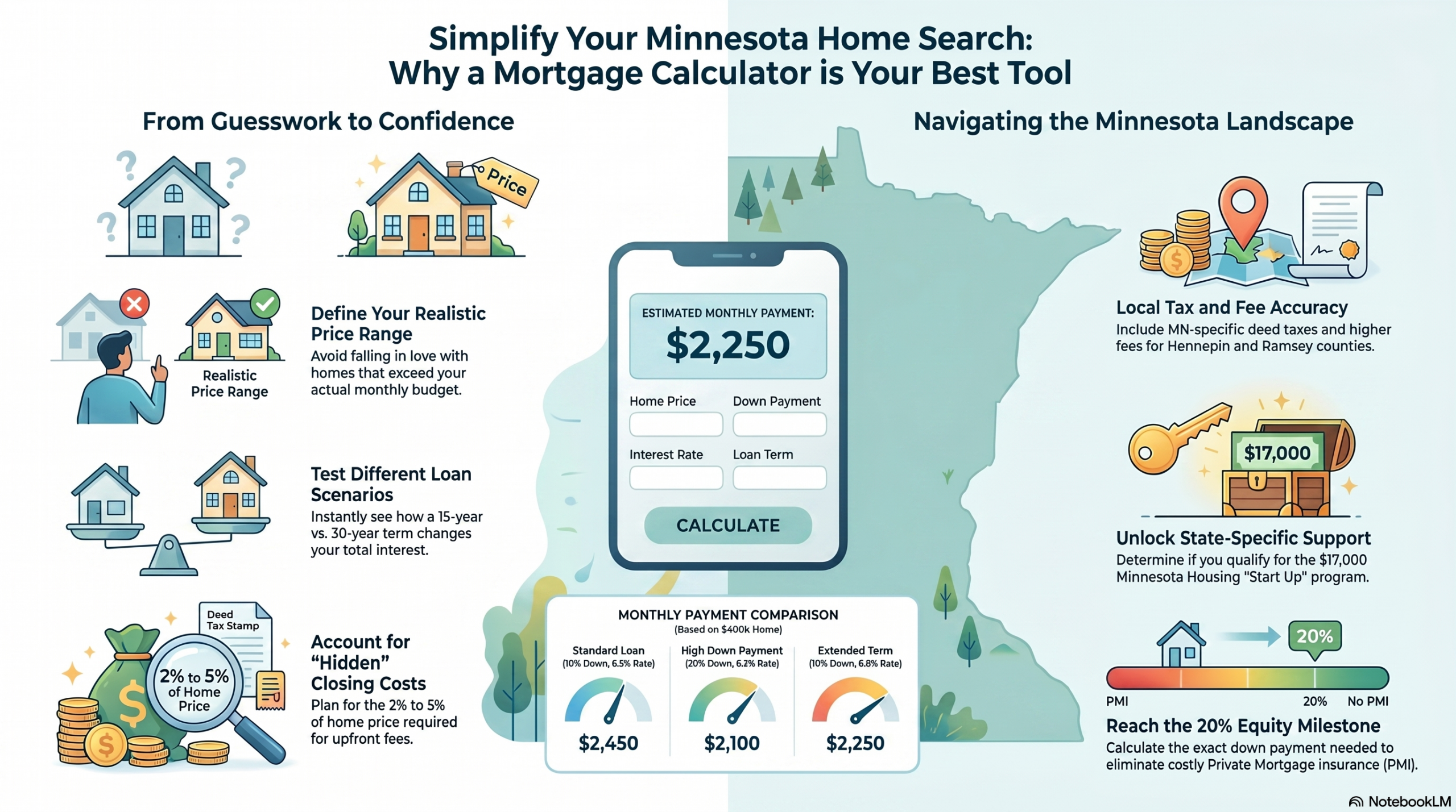 Minnesota Mortgage Calculator to Simplify Your Home Buying