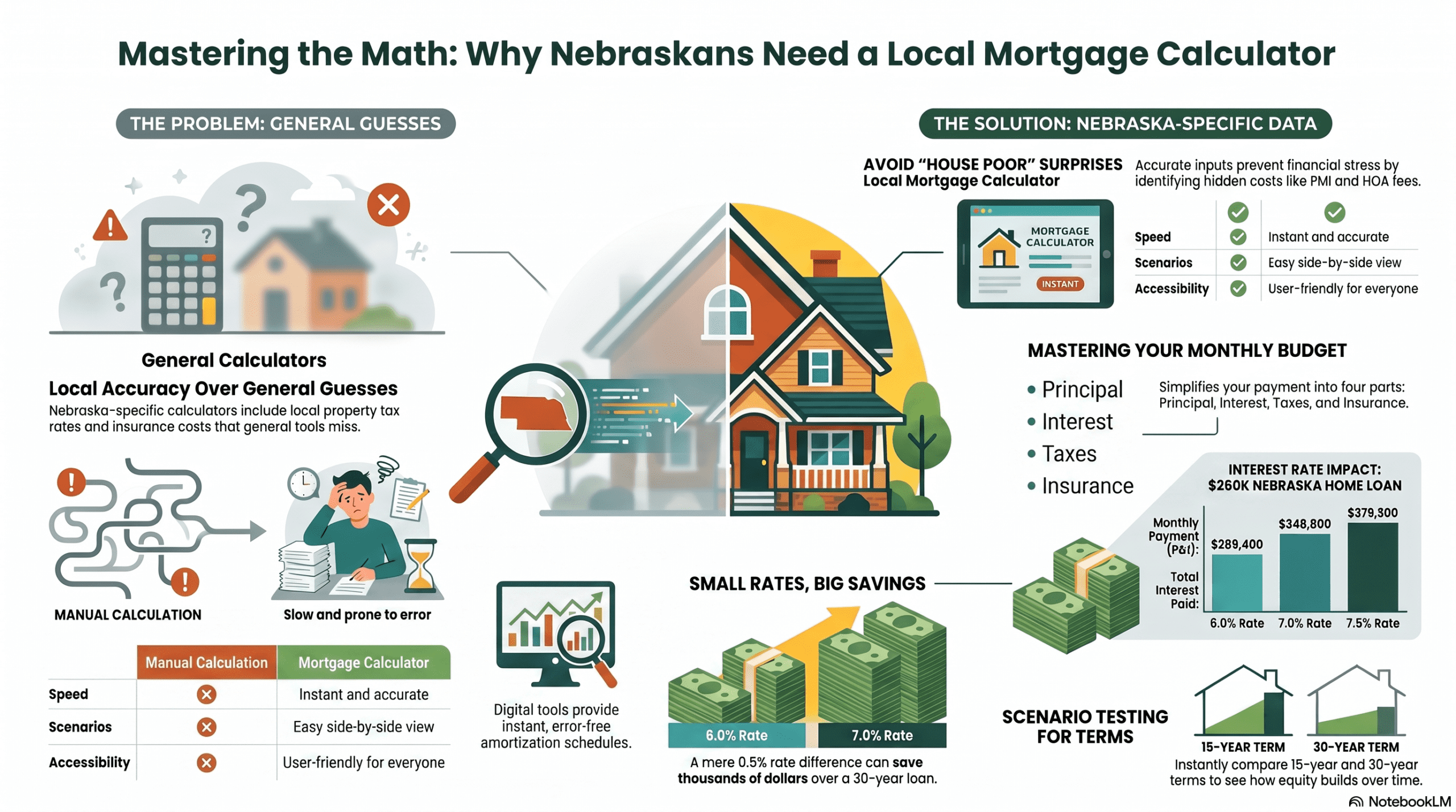 Calculate Your Nebraska Mortgage Payment Before Buying a Home