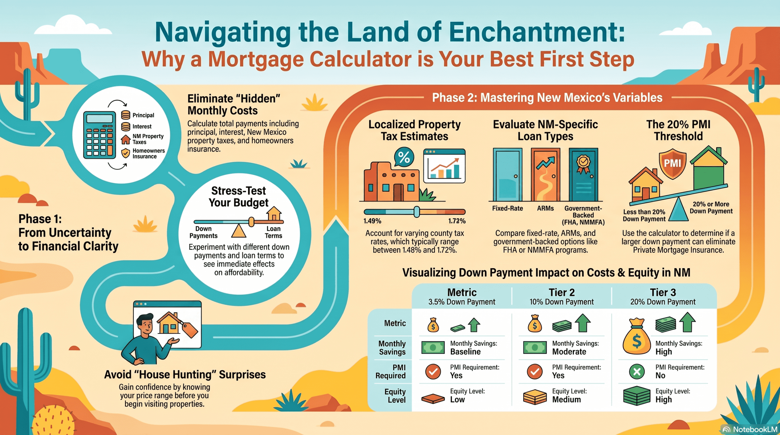 New Mexico Mortgage Calculator 2026 | Calculate Your Home Loan Payment