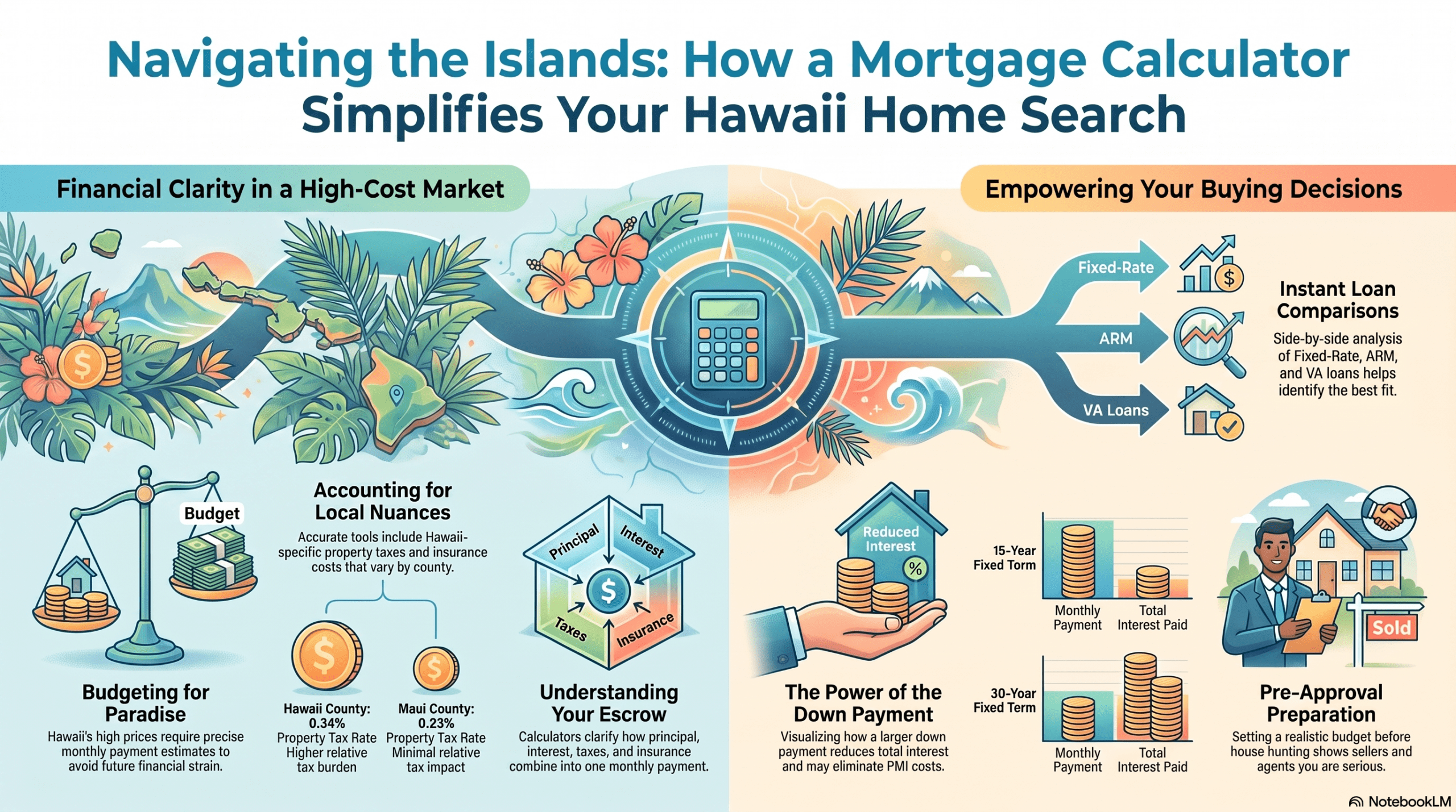 Hawaii Mortgage Calculator Explained | Calculate Your Home Loan Payment Before You Buy